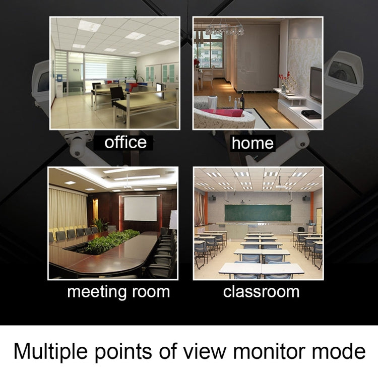 Camera IP thông minh không dây V380 HD 1280 x 720P 1.0MP xoay 360 độ, hỗ trợ thẻ TF, âm thanh hai chiều, V380