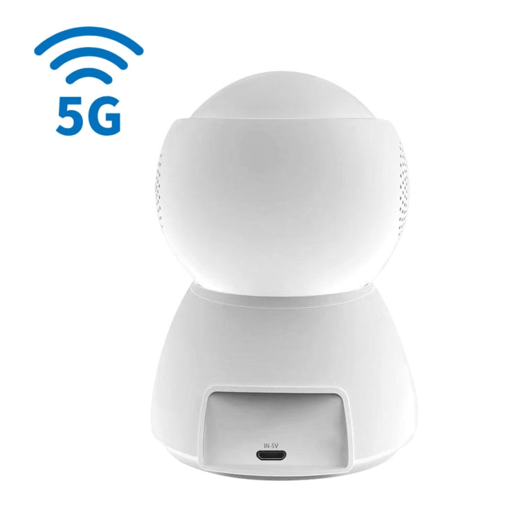 Camera IP WiFi băng tần kép ESCAM PT201 HD 1080P, hỗ trợ tầm nhìn ban đêm / phát hiện chuyển động / theo dõi tự động / thẻ TF / âm thanh hai chiều, phích cắm EU, PT201