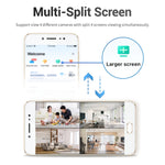 Camera IP WiFi băng tần kép ESCAM PT201 HD 1080P, hỗ trợ tầm nhìn ban đêm / phát hiện chuyển động / theo dõi tự động / thẻ TF / âm thanh hai chiều, phích cắm EU, PT201