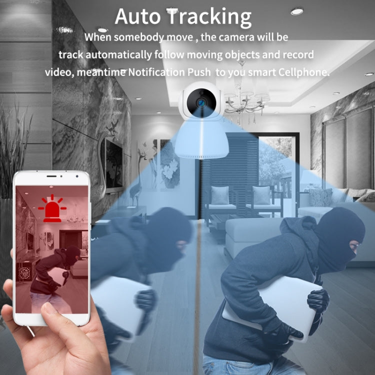 Camera IP WiFi an ninh thông minh quay ngang dọc 3.0MP YT24 V380, Hỗ trợ thẻ TF / Âm thanh hai chiều / Phát hiện chuyển động / Chế độ ban đêm, YT24 3.0MP