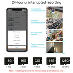 Camera IP WiFi an ninh thông minh quay ngang dọc 3.0MP YT24 V380, Hỗ trợ thẻ TF / Âm thanh hai chiều / Phát hiện chuyển động / Chế độ ban đêm, YT24 3.0MP