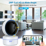 Camera IP WiFi an ninh thông minh quay 360 độ 3.0MP YT50-2, Hỗ trợ thẻ TF / Âm thanh hai chiều / Phát hiện chuyển động / Chế độ ban đêm, YT50-2