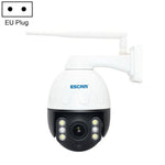 Camera IP chống nước ESCAM Q5068 H.265 5MP Pan / Tilt / Zoom 4X WiFi, Hỗ trợ ONVIF, Đàm thoại hai chiều & Quan sát ban đêm, Phích cắm AU, Phích cắm UK, Phích cắm US, Phích cắm EU, Phích cắm AU