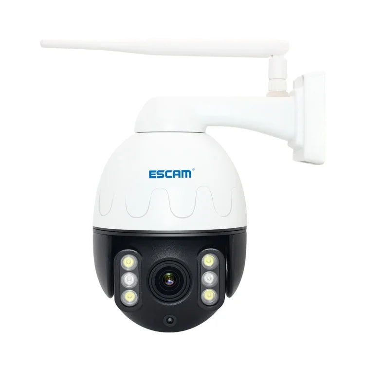 Camera IP chống nước ESCAM Q5068 H.265 5MP Pan / Tilt / Zoom 4X WiFi, Hỗ trợ ONVIF, Đàm thoại hai chiều & Quan sát ban đêm, Phích cắm AU, Phích cắm UK, Phích cắm US, Phích cắm EU, Phích cắm AU