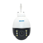 Camera IP chống nước ESCAM Q5068 H.265 5MP Pan / Tilt / Zoom 4X WiFi, Hỗ trợ ONVIF, Đàm thoại hai chiều & Quan sát ban đêm, Phích cắm AU, Phích cắm UK, Phích cắm US, Phích cắm EU, Phích cắm AU