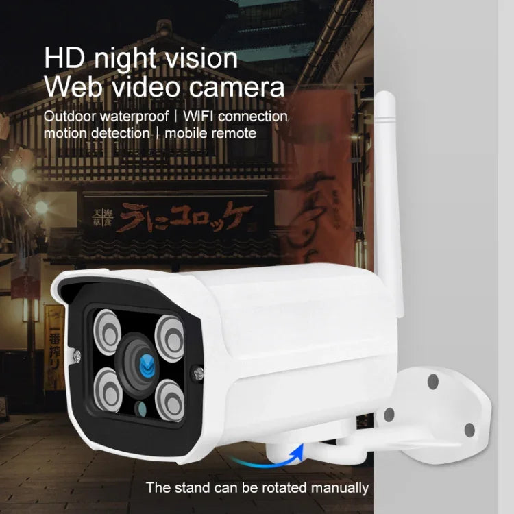 Camera IP không dây Q8 1080P HD, Hỗ trợ phát hiện chuyển động & hồng ngoại ban đêm & thẻ TF, phích cắm AU, Q8