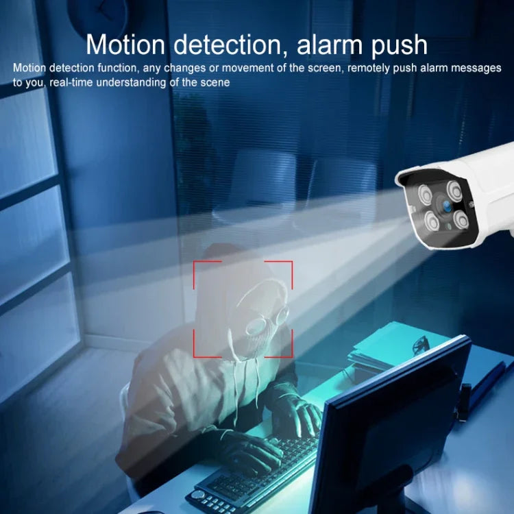 Camera IP không dây Q8 1080P HD, Hỗ trợ phát hiện chuyển động & hồng ngoại ban đêm & thẻ TF, phích cắm AU, Q8