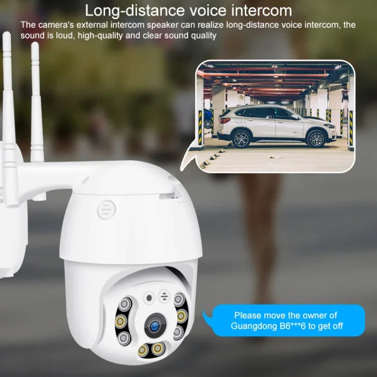 QX21 Camera IP WiFi HD 1080P, Hỗ Trợ Tầm Nhìn Ban Đêm & Phát Hiện Chuyển Động & Âm Thanh Hai Chiều & Thẻ TF, Phích Cắm Úc, QX21