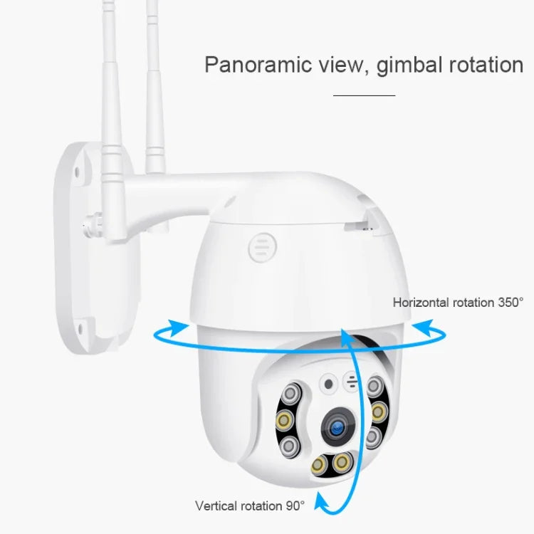 QX21 Camera IP WiFi HD 1080P, Hỗ Trợ Tầm Nhìn Ban Đêm & Phát Hiện Chuyển Động & Âm Thanh Hai Chiều & Thẻ TF, Phích Cắm Úc, QX21