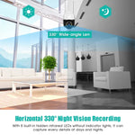 Camera IP WiFi QX29 3.0MP HD, Hỗ trợ nhìn ban đêm & phát hiện chuyển động & âm thanh hai chiều & thẻ TF, Phích cắm AU, QX29