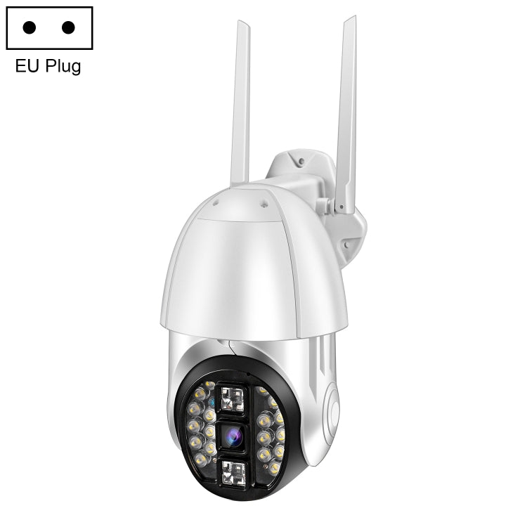 Camera WIFI PTZ toàn cảnh 360 độ QX33 1080P, hỗ trợ màu sắc ban ngày và ban đêm & đàm thoại hai chiều & báo động phát hiện chuyển động & phát lại video & thẻ TF 64GB, phích cắm Úc, QX33