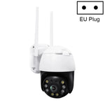 Camera WIFI PTZ QX36 1080P 3.0MP ống kính 3.6mm IP65 chống nước xoay 360 độ, Hỗ trợ màu sắc ban ngày và ban đêm & âm thanh hai chiều & phát hiện chuyển động người & phát lại video & thẻ TF 128GB, Phích cắm AU, QX36