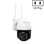 Camera WIFI PTZ QX36 1080P 3.0MP ống kính 3.6mm IP65 chống nước xoay 360 độ, Hỗ trợ màu sắc ban ngày và ban đêm & âm thanh hai chiều & phát hiện chuyển động người & phát lại video & thẻ TF 128GB, Phích cắm AU, QX36