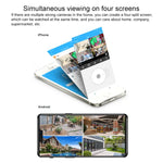Camera WIFI PTZ QX36 1080P 3.0MP ống kính 3.6mm IP65 chống nước xoay 360 độ, Hỗ trợ màu sắc ban ngày và ban đêm & âm thanh hai chiều & phát hiện chuyển động người & phát lại video & thẻ TF 128GB, Phích cắm AU, QX36