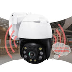 Camera WIFI PTZ QX36 1080P 3.0MP ống kính 3.6mm IP65 chống nước xoay 360 độ, Hỗ trợ màu sắc ban ngày và ban đêm & âm thanh hai chiều & phát hiện chuyển động người & phát lại video & thẻ TF 128GB, Phích cắm AU, QX36