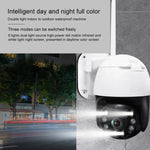 Camera WIFI PTZ QX36 1080P 3.0MP ống kính 3.6mm IP65 chống nước xoay 360 độ, Hỗ trợ màu sắc ban ngày và ban đêm & âm thanh hai chiều & phát hiện chuyển động người & phát lại video & thẻ TF 128GB, Phích cắm AU, QX36