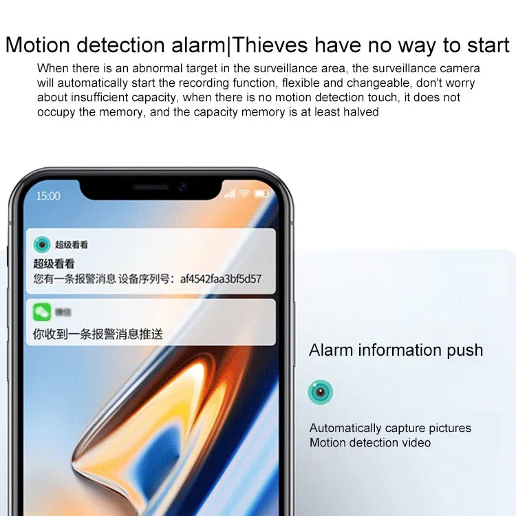 Camera mạng trong nhà không dây HD YT47, Hỗ trợ phát hiện chuyển động & Quan sát ban đêm hồng ngoại & Thẻ Micro SD, Phích cắm AU, YT47
