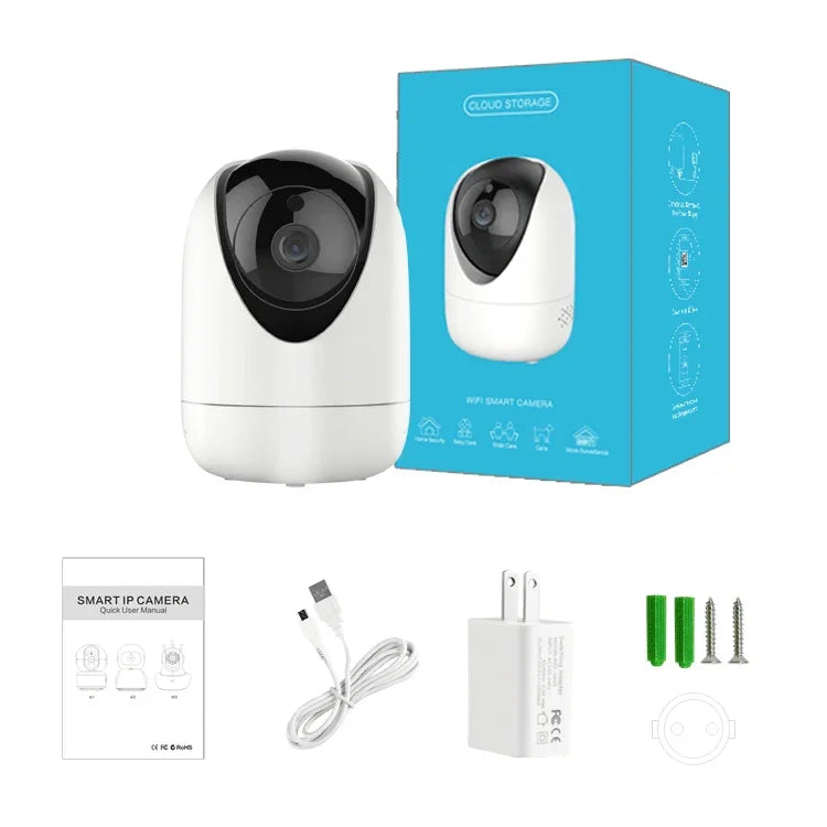 Camera mạng trong nhà không dây HD YT47, Hỗ trợ phát hiện chuyển động & Quan sát ban đêm hồng ngoại & Thẻ Micro SD, Phích cắm AU, YT47
