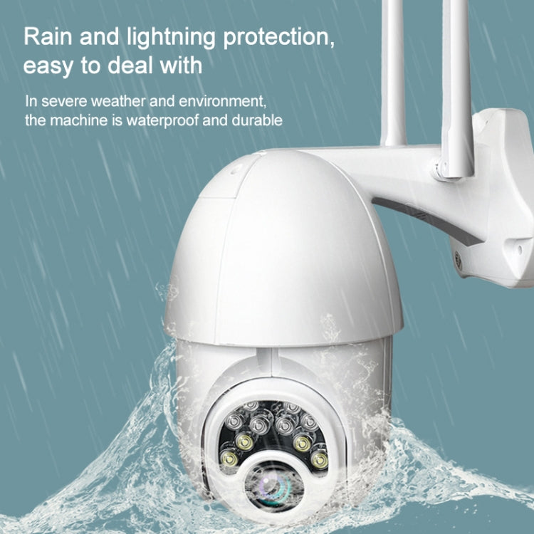 Camera HD quan sát ban đêm IR 10 đèn WiFi không dây có thể xoay từ xa cho điện thoại di động ngoài trời Q10, Hỗ trợ phát hiện chuyển động video / báo động & ghi hình, Phích cắm UK, Q10 Quan sát ban đêm IR