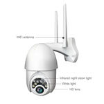 Camera HD quan sát ban đêm IR 10 đèn WiFi không dây có thể xoay từ xa cho điện thoại di động ngoài trời Q10, Hỗ trợ phát hiện chuyển động video / báo động & ghi hình, Phích cắm UK, Q10 Quan sát ban đêm IR