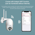Camera HD quan sát ban đêm IR 10 đèn WiFi không dây có thể xoay từ xa cho điện thoại di động ngoài trời Q10, Hỗ trợ phát hiện chuyển động video / báo động & ghi hình, Phích cắm UK, Q10 Quan sát ban đêm IR