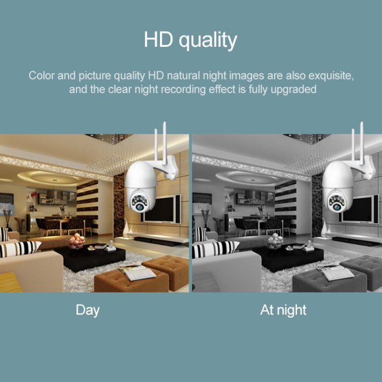 Camera HD quan sát ban đêm IR 10 đèn WiFi không dây có thể xoay từ xa cho điện thoại di động ngoài trời Q10, Hỗ trợ phát hiện chuyển động video / báo động & ghi hình, Phích cắm UK, Q10 Quan sát ban đêm IR