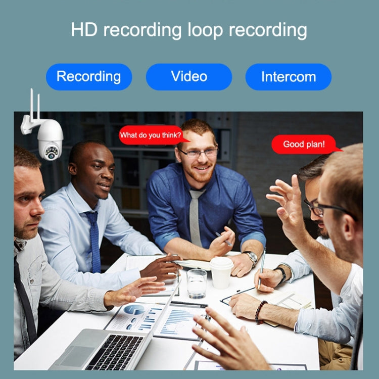 Camera HD quan sát ban đêm IR 10 đèn WiFi không dây có thể xoay từ xa cho điện thoại di động ngoài trời Q10, Hỗ trợ phát hiện chuyển động video / báo động & ghi hình, Phích cắm UK, Q10 Quan sát ban đêm IR