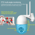 Camera HD quan sát ban đêm IR 10 đèn WiFi không dây có thể xoay từ xa cho điện thoại di động ngoài trời Q10, Hỗ trợ phát hiện chuyển động video / báo động & ghi hình, Phích cắm UK, Q10 Quan sát ban đêm IR