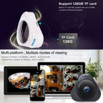 Camera IP WiFi ESCAM Q8 960P Ống Kính Fisheye 360 Độ 1.3MP, Hỗ Trợ Phát Hiện Chuyển Động / Tầm Nhìn Ban Đêm, Khoảng Cách IR: 5-10m, Phích Cắm AU, Q8 Phích Cắm US, Q8 Phích Cắm AU, Q8 Phích Cắm EU, Q8 Phích Cắm UK
