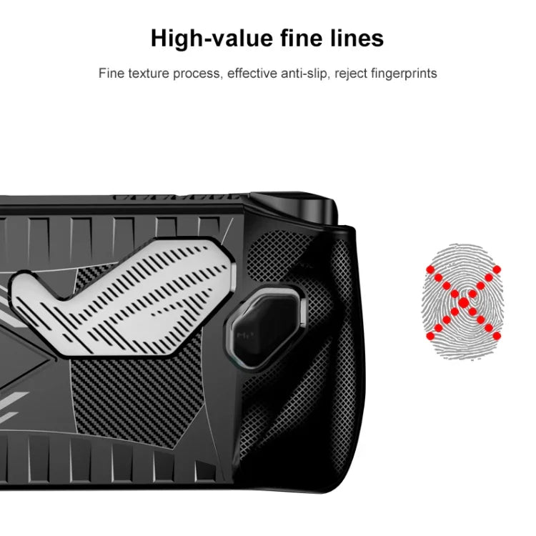 Ốp bảo vệ TPU cho máy chơi game ASUS ROG Ally, ốp TPU (Đen), ốp TPU (Trắng)
