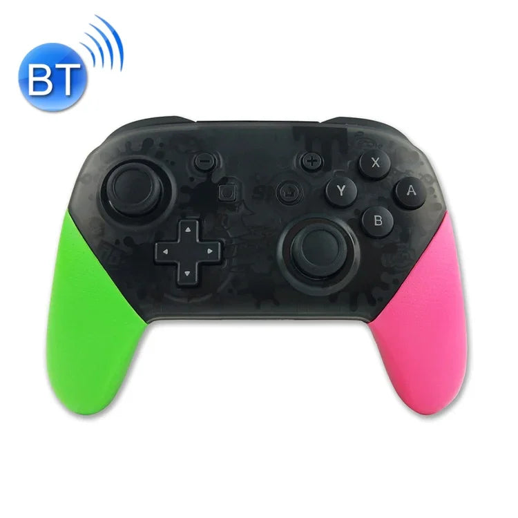Tay Cầm Chơi Game Pro Không Dây Có Chức Năng Chụp Ảnh Màn Hình và Rung Cho Nintendo Switch (Màu Xanh Lá Hồng), Dành cho Nintendo-Switch (Màu Xanh Lá Hồng)