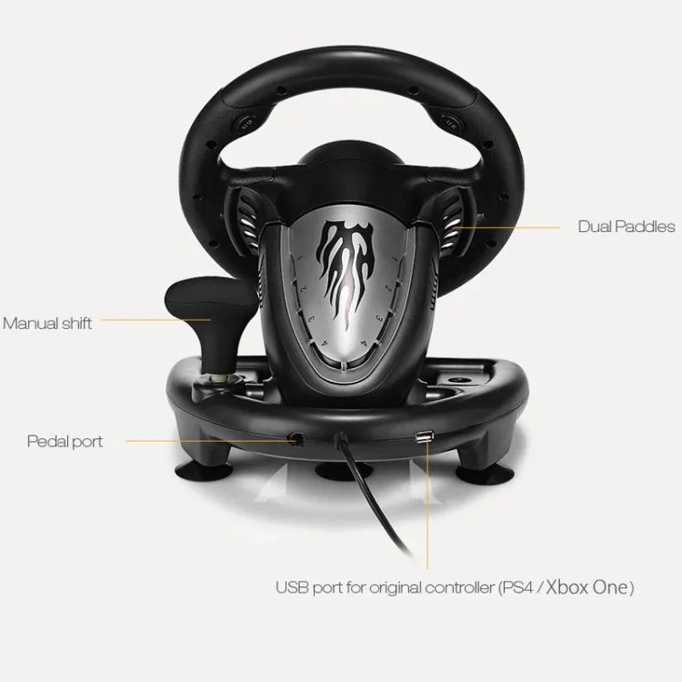 Vô lăng chơi game đua xe PXN-V3 cho PC / PS3 / 4 / Xbox One / Switch, Dành cho PC / PS3 / 4 / Xbox One / Switch