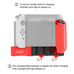 Đế sạc tay cầm chơi game iPega PG-9186 với đèn báo cho Nintendo Switch Joy-Con, PG-9186