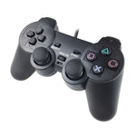 Tay cầm chơi game có dây Joypad rung đôi cho PS2