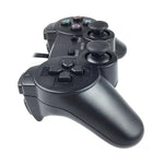 Tay cầm chơi game có dây Joypad rung đôi cho PS2