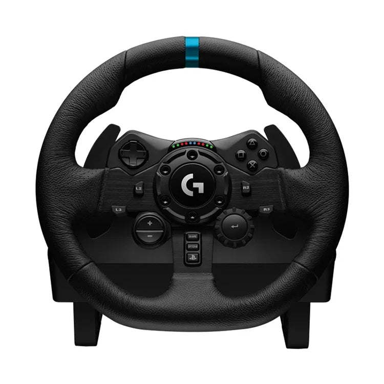 Vô lăng đua game Logitech G923 kèm bàn đạp và cần số cho PS5 / PS4 / PC, G923