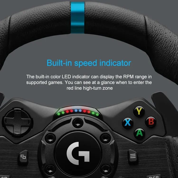 Vô lăng đua game Logitech G923 kèm bàn đạp và cần số cho PS5 / PS4 / PC, G923