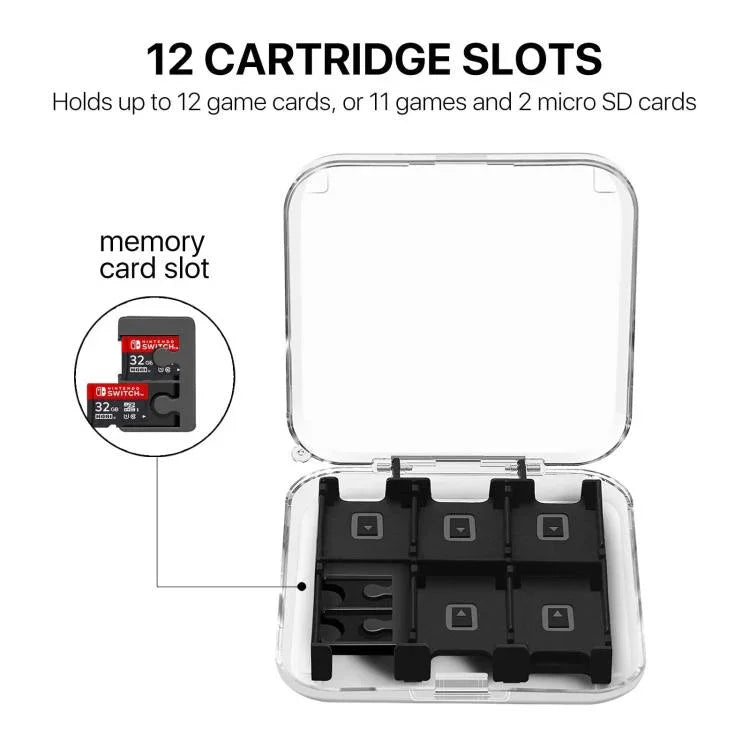 Hộp Đựng Thẻ Nhớ 12 trong 1 cho Nintendo Switch