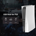 Bộ chia USB 6 trong 1 KJH P5-008 mở rộng hub cho PS5, KJH P5-008