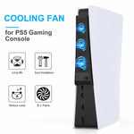 Quạt làm mát máy chơi game KJH P5-009 cho PS5, P5-009(Đen), P5-009(Trắng)
