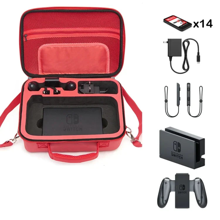 Túi đeo vai lưu trữ cho máy chơi game Switch, không kèm túi nhỏ, 2