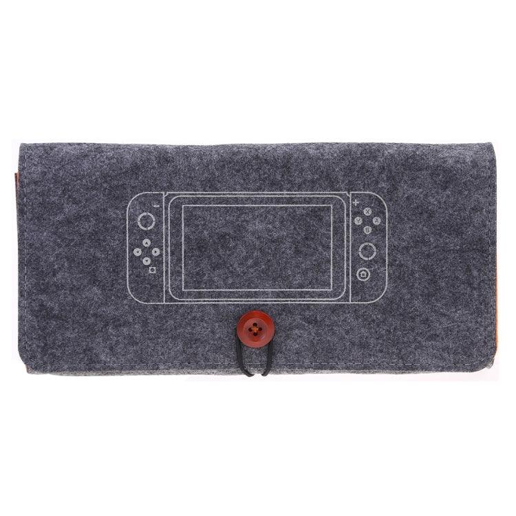 Túi bảo vệ lưu trữ mềm bằng vải nỉ di động cho Nintendo Switch