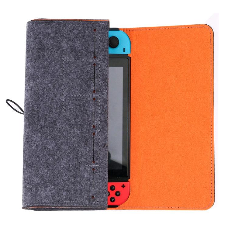 Túi bảo vệ lưu trữ mềm bằng vải nỉ di động cho Nintendo Switch