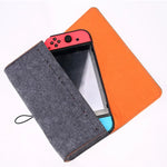 Túi bảo vệ lưu trữ mềm bằng vải nỉ di động cho Nintendo Switch