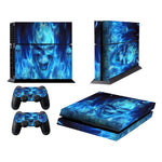 Miếng dán phim bảo vệ màu thời trang họa tiết Dokuro cho Sony PS4, Họa tiết Dokuro