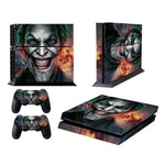 Miếng Dán Bảo Vệ Màu Thời Trang Họa Tiết Clown Bucky Cho Sony PS4, Họa Tiết Clown Bucky