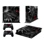 Miếng dán phim bảo vệ màu thời trang họa tiết Dark Devil cho Sony PS4, Họa tiết Dark Devil