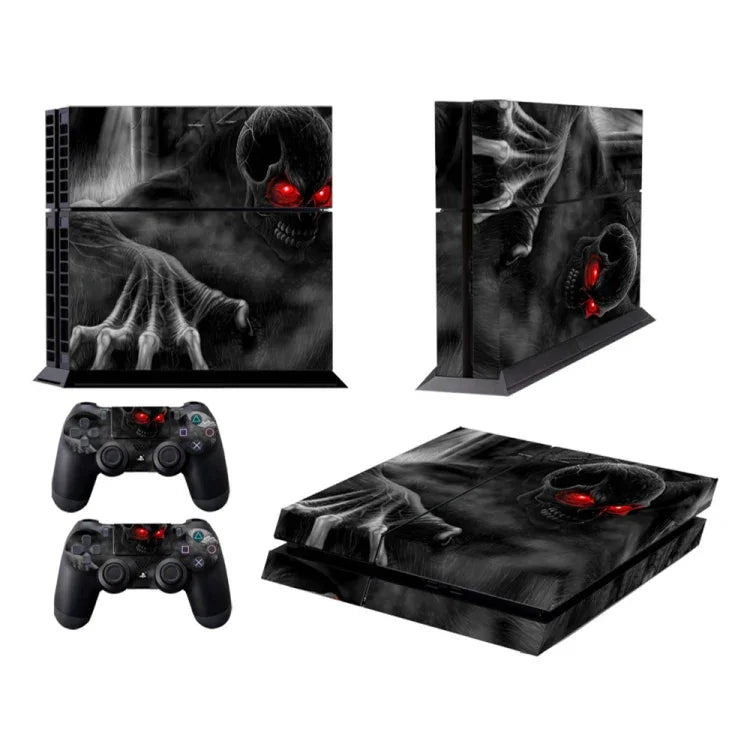 Miếng dán phim bảo vệ màu thời trang họa tiết Dark Devil cho Sony PS4, Họa tiết Dark Devil