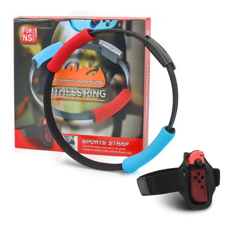 ipega HBS-179 Cho Switch Trò chơi Thể thao Cảm ứng Thân thể Yoga Thể dục Vòng + Bộ Dây Đeo Cố Định Chân