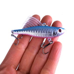 Mồi câu cá HENGJIA chìm nhanh 6.5cm/17.2g Wings VIB Pencil, Bộ PE016-X